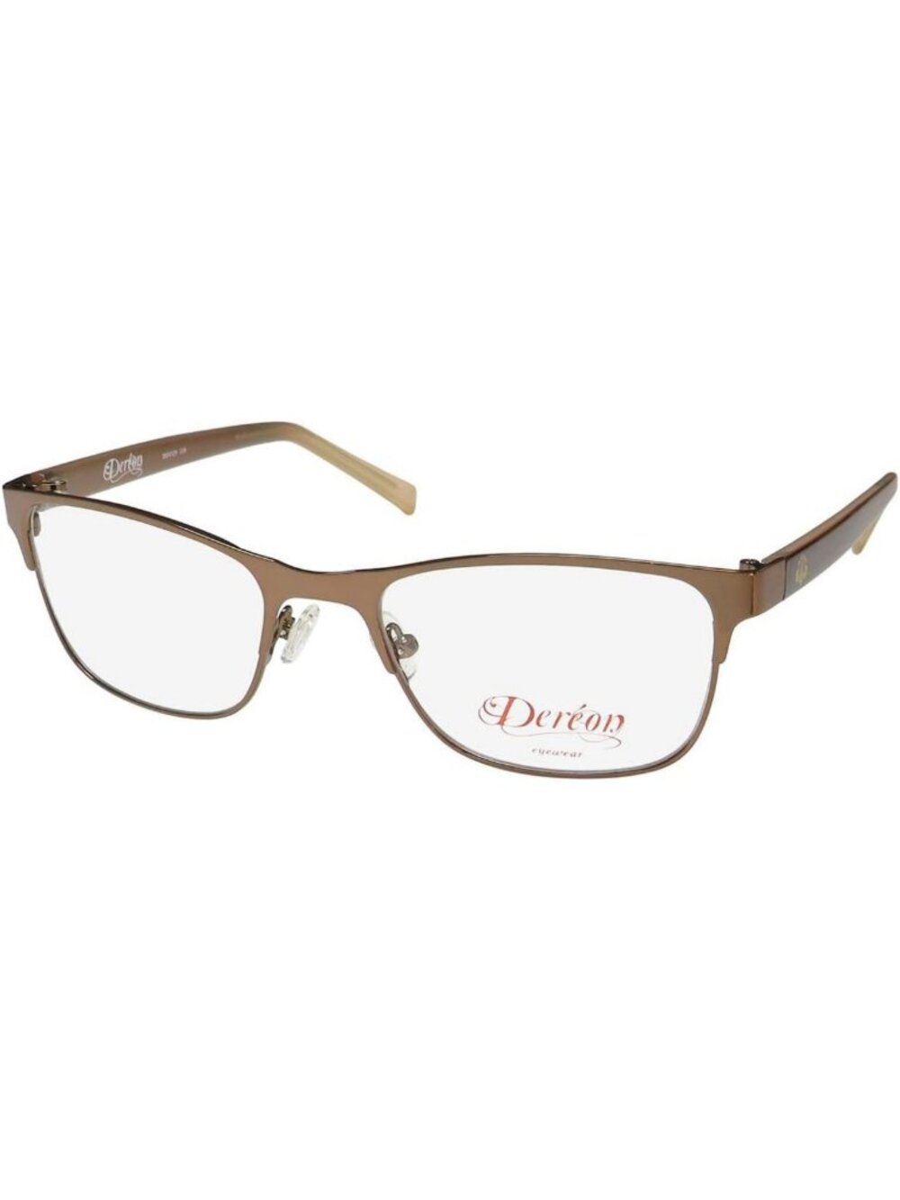 Chic Cat Eye Eyeglass Frames with Signature Logo - Stylish & Trendy Glasses
